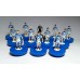 Subbuteo Andrew Table Soccer Greece European Cup Winners 2004 on classic Hasbro bases